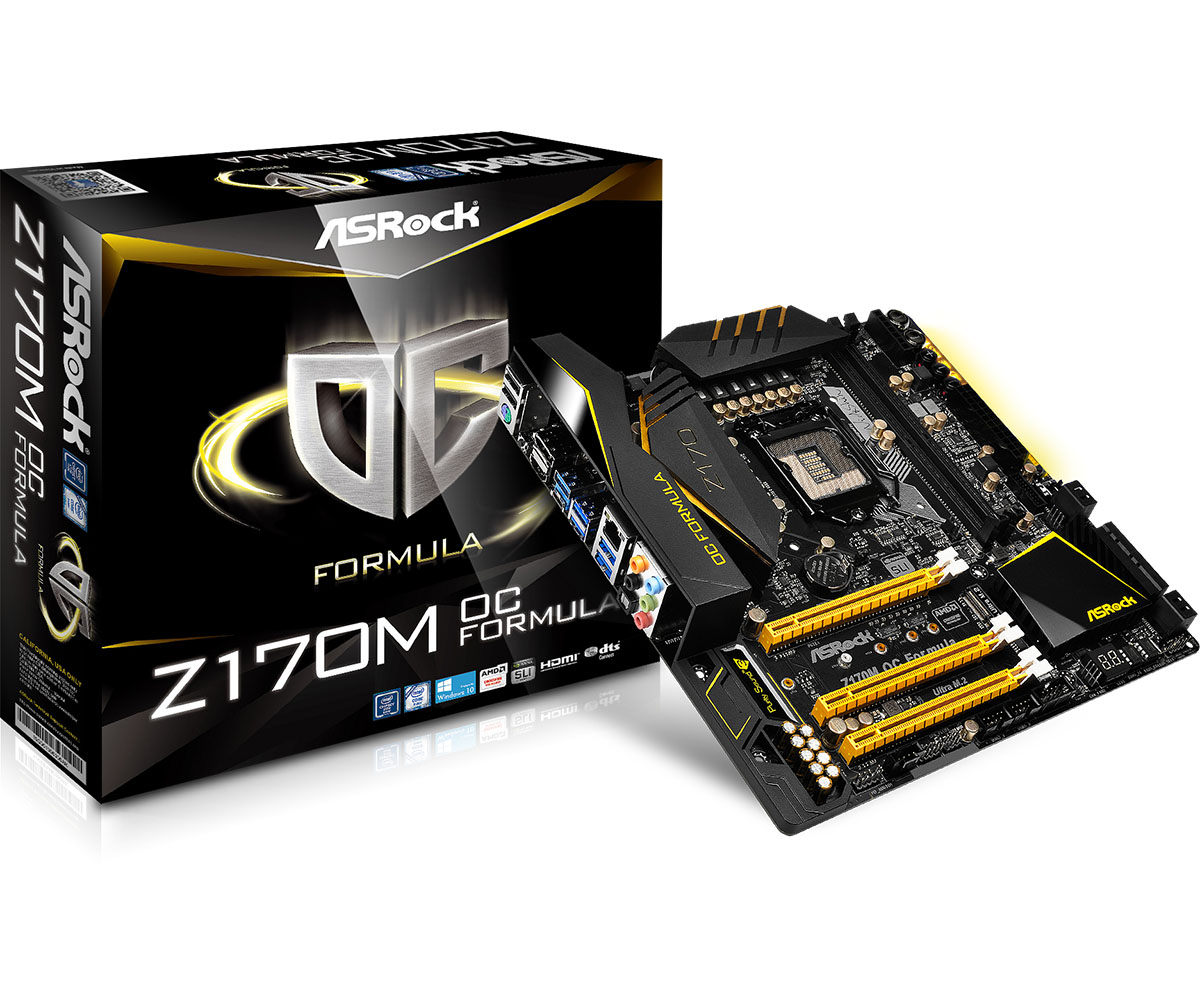 ASROCK Z170M OC FORMULA REACHES 7025.66 MHZ WITH INTEL® CORE I7 6700K
