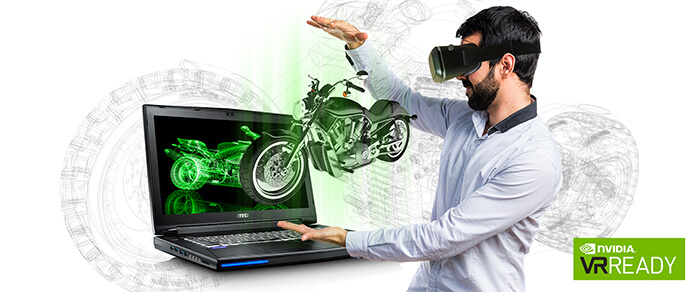 MSI Introduces World's First NVIDIA VR Ready Professional Mobile Workstation