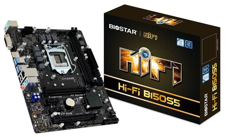 Enjoy Hi-Fi Gaming Experience with BIOSTAR Hi-Fi B150S5 Motherboard – Performance and Multimedia Experience, All in one