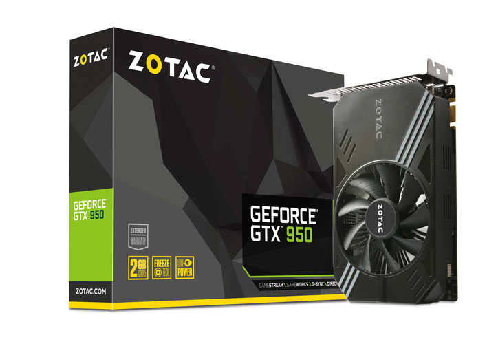 ZOTAC GEFORCE® GTX 950 LOW POWER EDITION