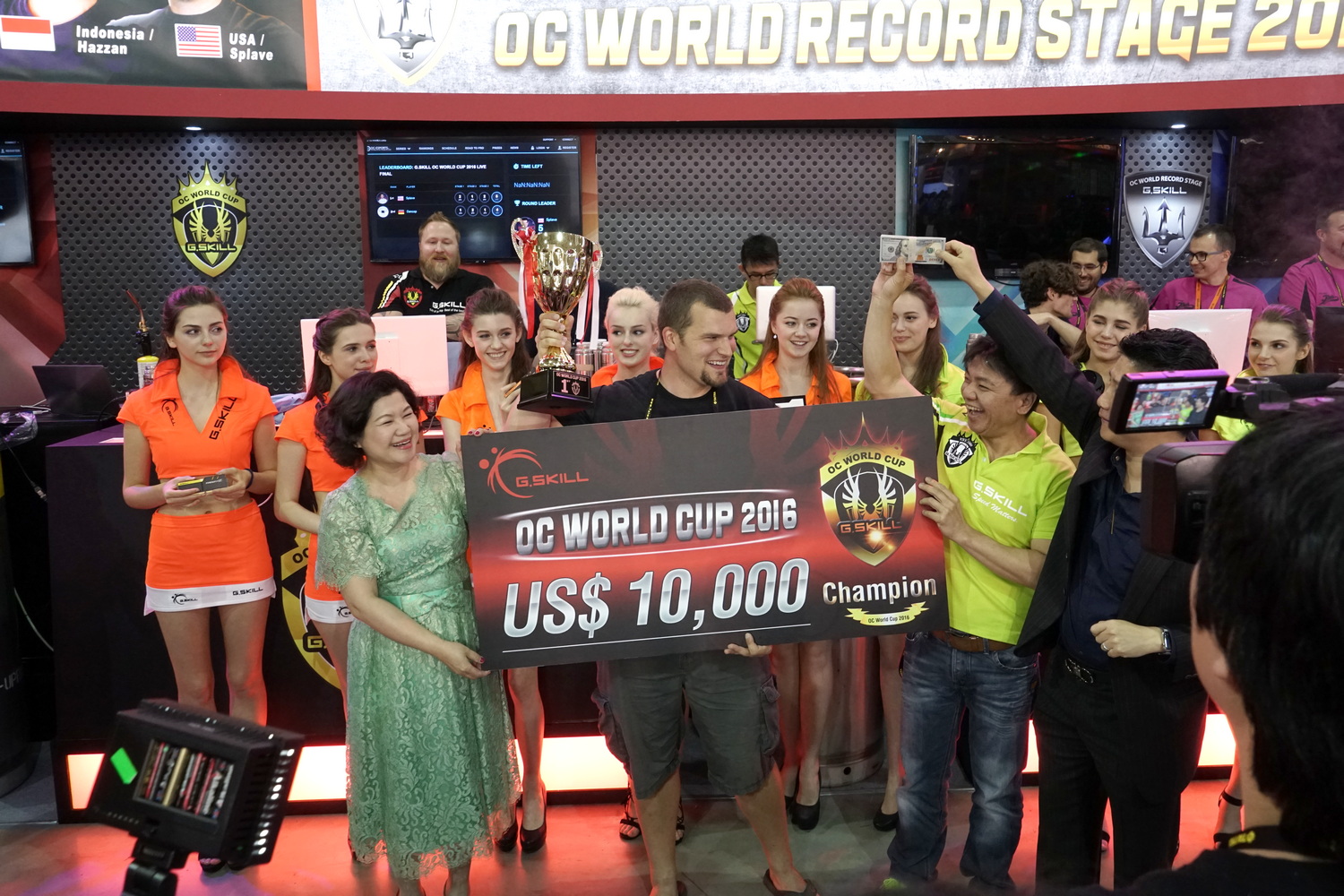 G.SKILL OC World Cup 2016 Winners Announcement