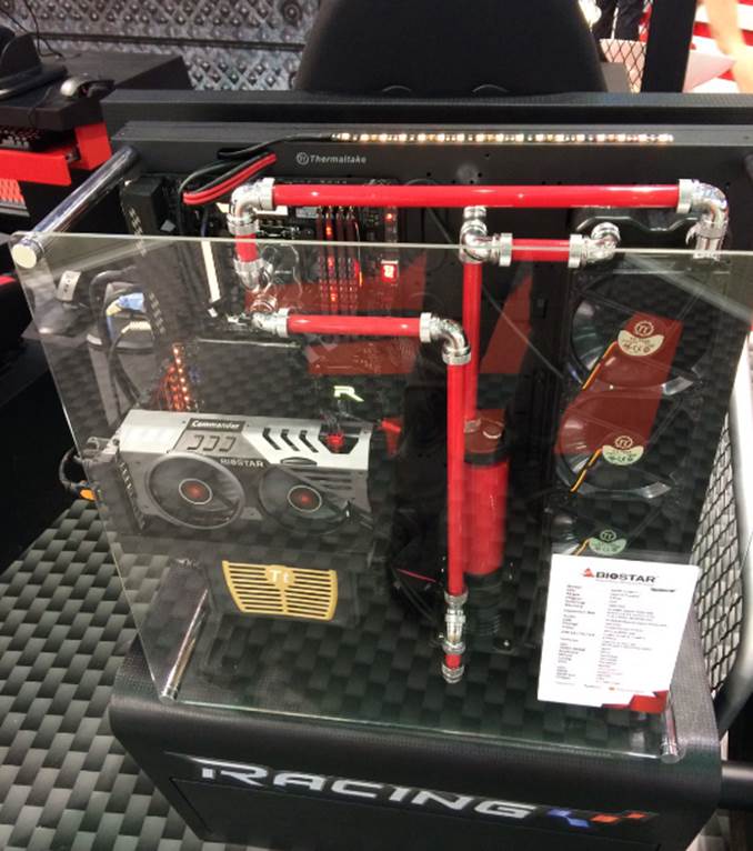BIOSTAR Shows-off Ultra Gaming Machines