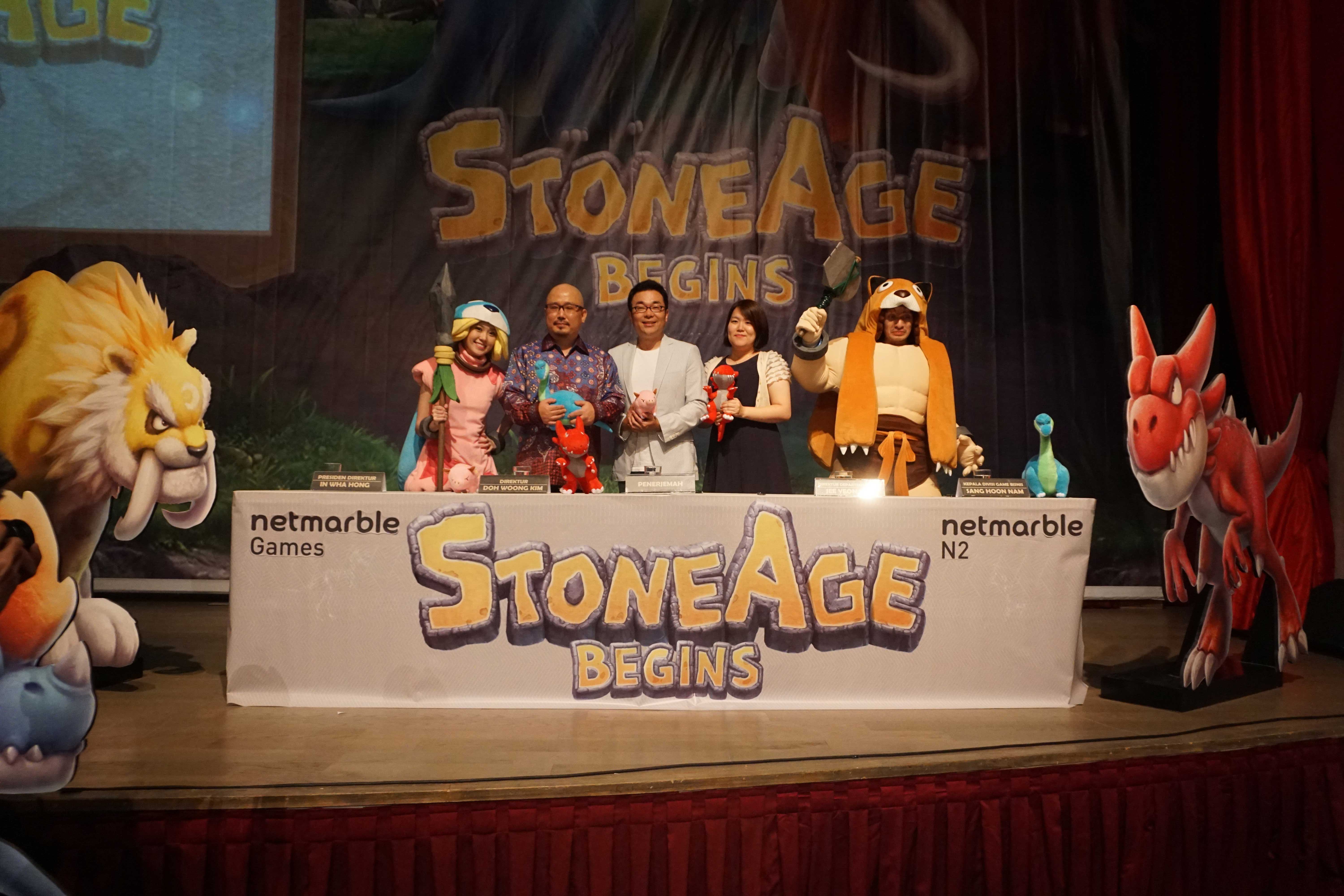 Stone Age Begins Segera Dirilis, Netmarble Indonesia Menyelenggarakan Acara Stone Age Begins Media Showcase