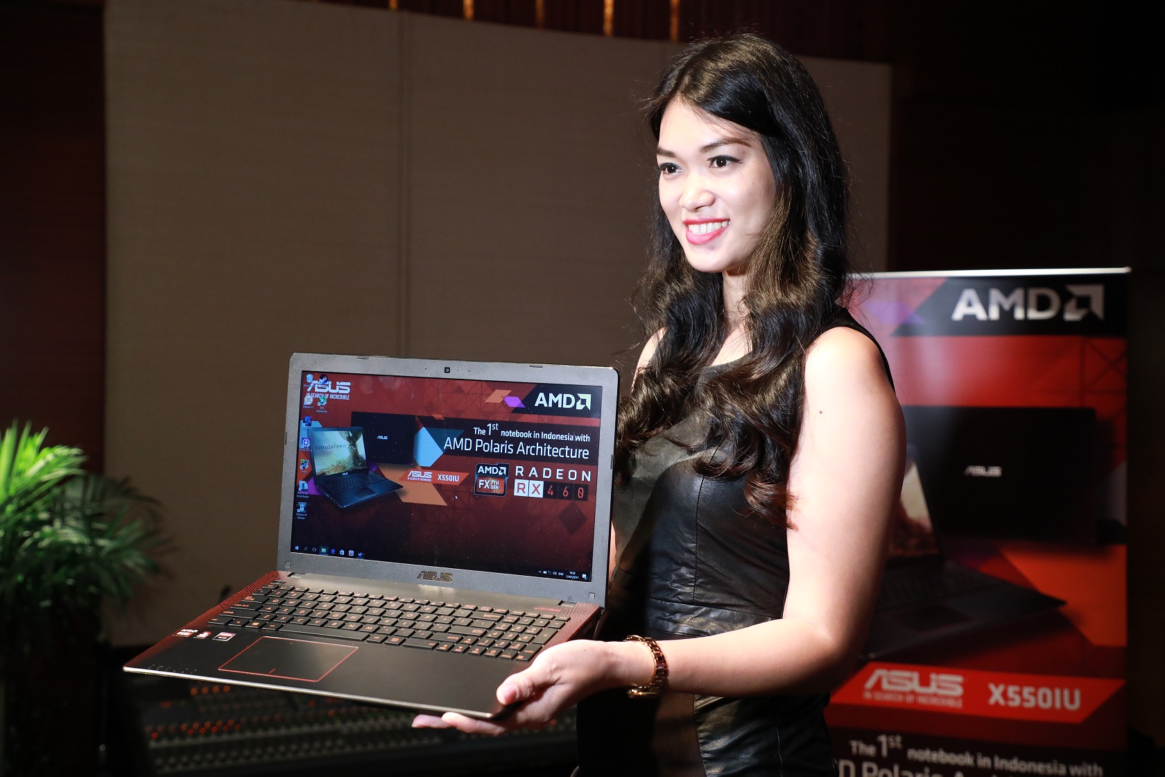 Notebook Gaming Pertama berbasis AMD Polaris