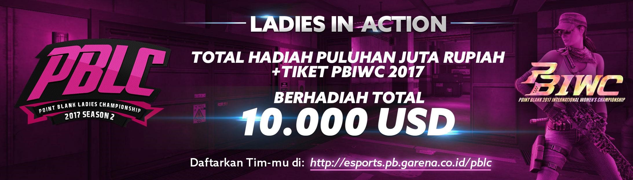 Point Blank International Women Championship Pertama Kali Hadir di Indonesia!