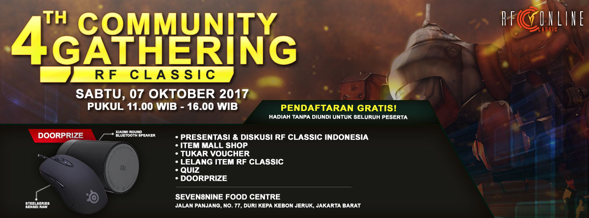 4th Community Gathering RF Classic Indonesia
