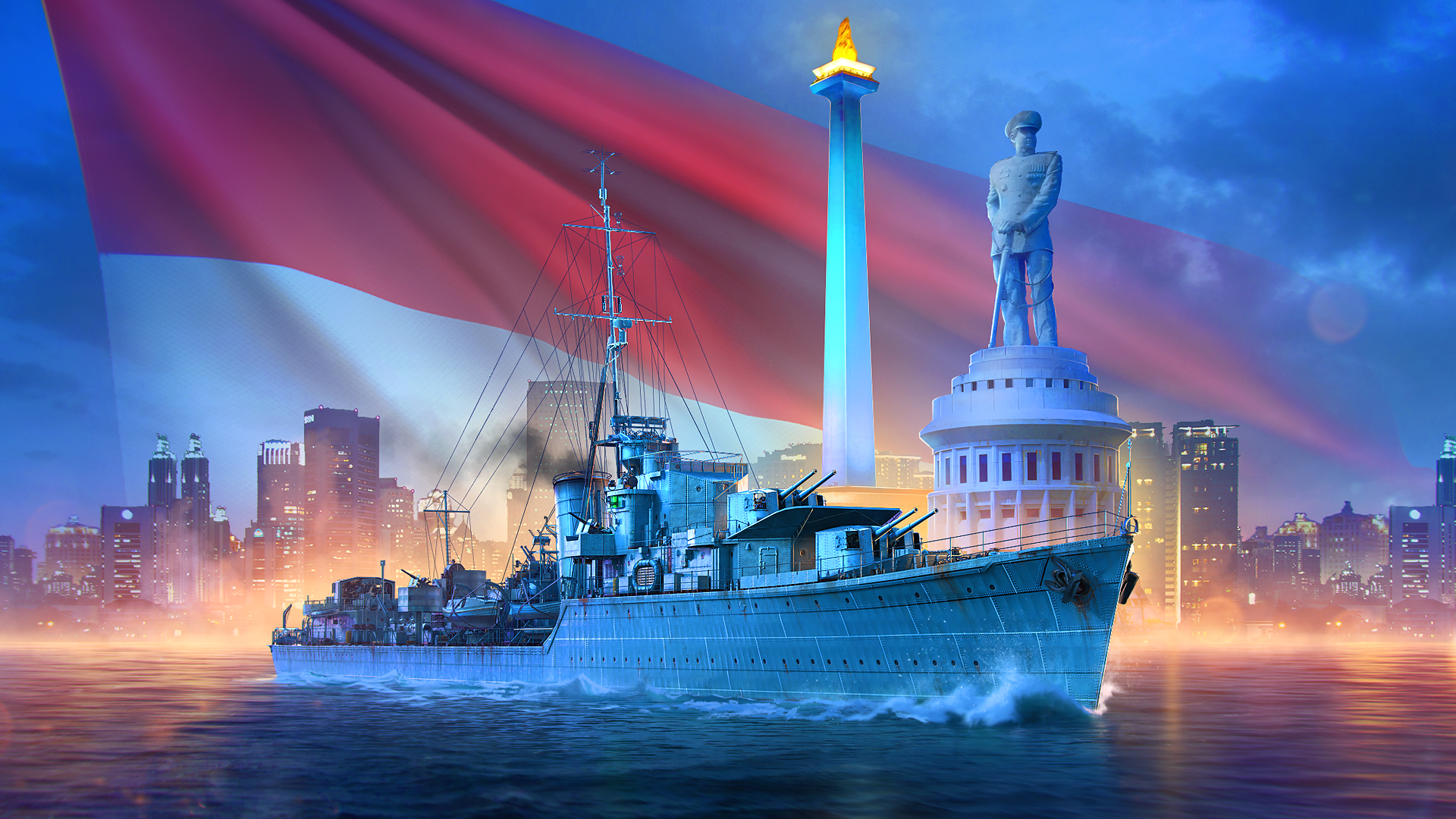 Kapal Perang Pan Asian Hadir di World of Warships