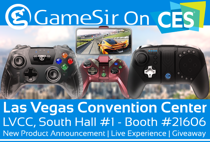 Sambut CES 2018, GameSir hadirkan sejumlah GamePad baru!