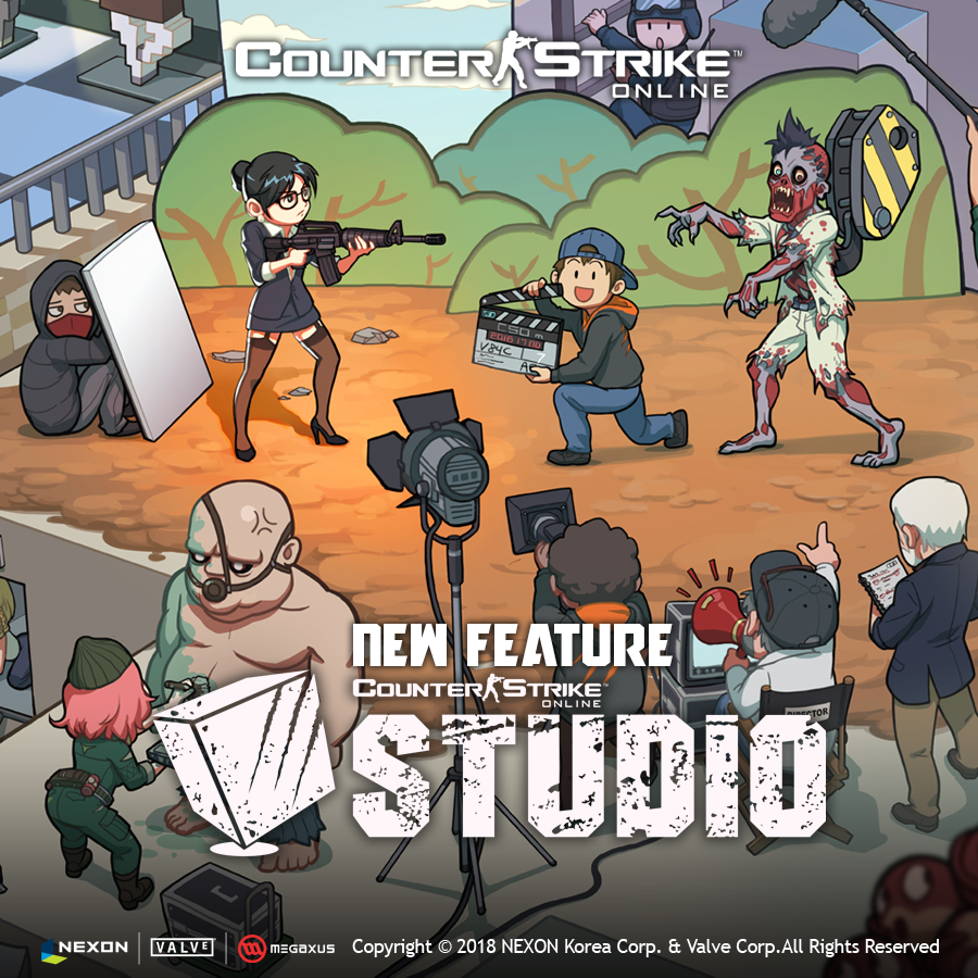 COUNTER-STRIKE ONLINE MENYUGUHKAN MODE GAME TERBARU STUDIO MODE