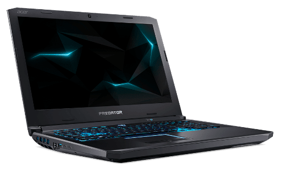 Laptop Gaming Terbaik Predator Helios 500 Bertenaga Intel Core i9 CoffeLake