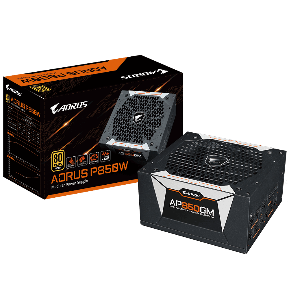 GIGABYTE memperkenalkan Power Supply AORUS yang pertama , AORUS P850W dan P750W didesain untuk para gamer kelas hi-end