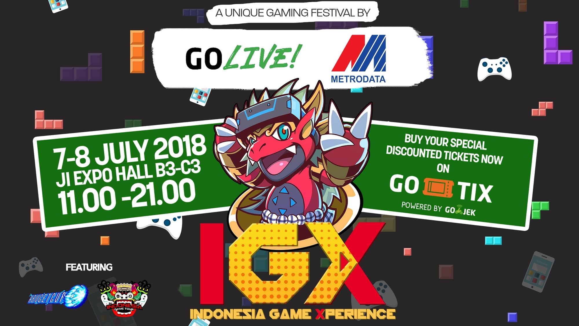 Indonesia Game Xperience 2018 Hadirkan Hiburan Solid untuk Keluarga Indonesia