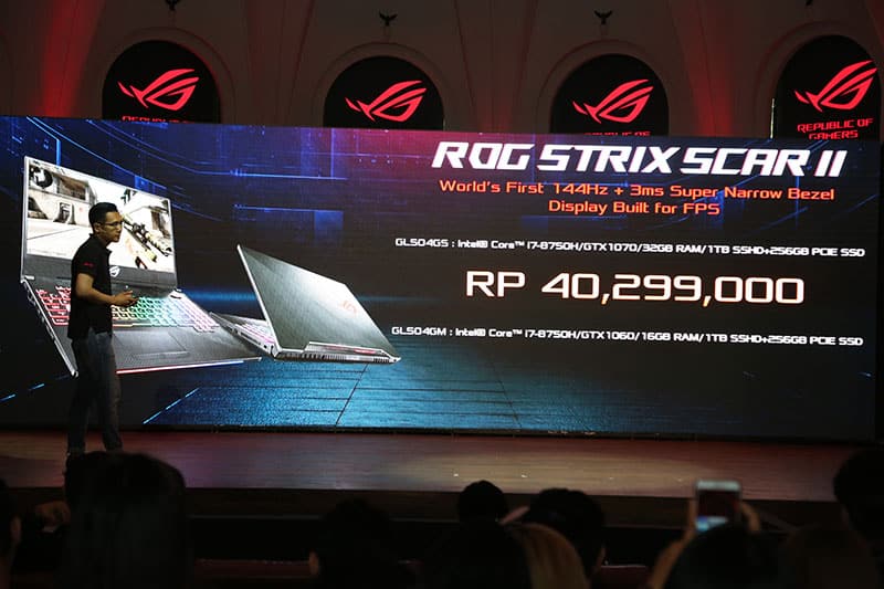 ASUS ROG Strix GL504 SCAR II, Solusi Terbaik Pecinta Game FPS