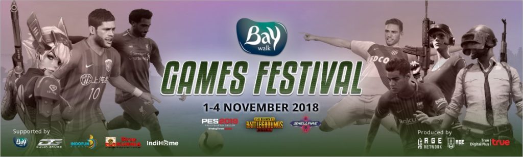 Nongkrong Bareng Temen, Dapat Hadiah & Minum Gratis Pula? Datang ke Baywalk Game Festival 3-4 November ini!