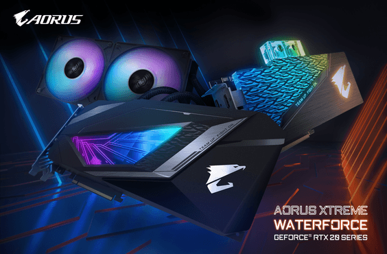 GIGABYTE Meluncurkan kartu grafis AORUS WATERFORCE GeForce® RTX 20 seri XTREME