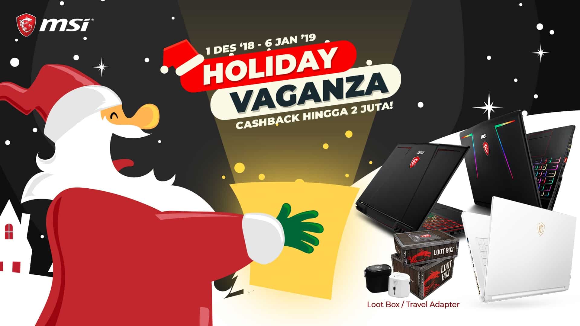 Sambut Musim Liburan Bersama MSI dengan Holiday Vaganza!