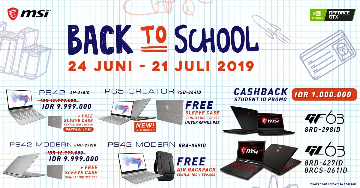 Siap Mulai Tahun Ajaran Baru dengan MSI