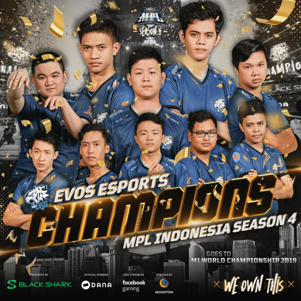 Patahkan Kutukan 3 Musim, EVOS Akhirnya Juarai MPL ID Season 4