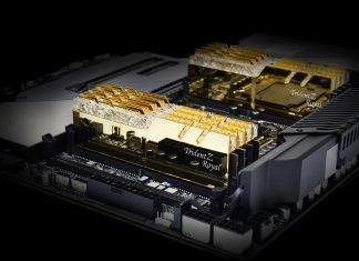 G.SKILL Merilis Kit Memori 64GB (8GBx8) Kinerja Tinggi di DDR4-4300 CL19 & DDR4-4000 CL16