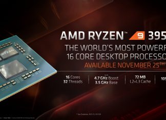 AMD Perkenalkan Prosesor Desktop Kelas Konsumer 16-core Terkuat di Dunia, AMD Ryzen™ 9 3950X