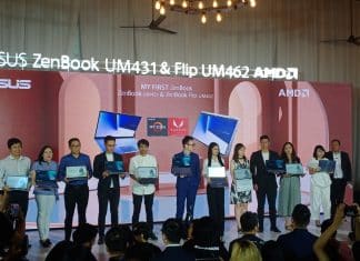 ASUS ZenBook Flip UM462 dengan Prosesor AMD Ryzen Kini Hadir di Indonesia