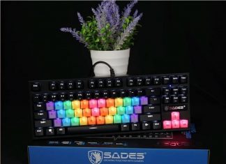 SADES DRAGON WOLF: Keyboard Gaming TKL Terbaru Dari SADES