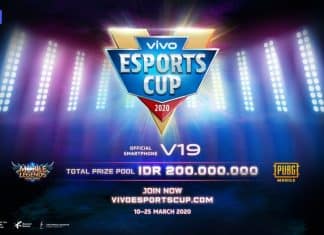 vivo V19 Menjadi Official Smartphone di vivo Esports Cup 2020!