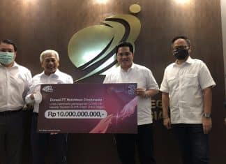 3 Indonesia Donasikan Rp10 Miliar, Bersama Yayasan BUMN Lawan COVID-19