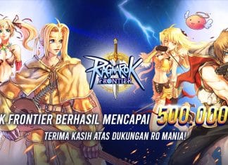 Ragnarok Frontier Berhasil Mencapai 500.000 Install !