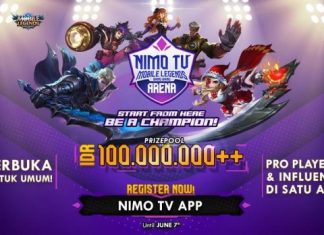 Nimo TV Menggelar NMA, Berhadiah Lebih Dari 100 Juta Rupiah