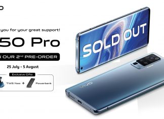 Penjualan Perdana vivo X50 dan Pre-order Tahap Dua vivo X50 Pro