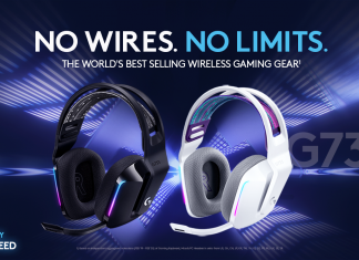 Logitech G Luncurkan G733 LIGHTSPEED Wireless Gaming Headset