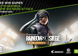 Kolaborasi NVIDIA GEFORCE dan GIGABYTE Hadirkan GeForce Gigabyte Rainbow Six Siege Attack