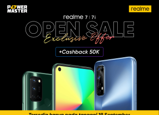 realme mengadakan beberapa serangkain Kampaye 64MP Power Master