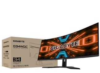 GIGABYTE Meluncurkan G34WQC Monitor Gaming Ultra-wide 34 inci!