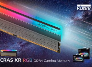 KLEVV MeluncurkanMemori Gaming DDR4 CRAS XR RGB dan BOLT XR