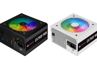 CORSAIR Meluncurkan Power Suplay Seri CX-F RGB dengan Kekuatan Stabil, Warna yang Spektakuler