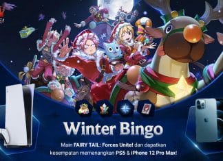 Menangkan PS5 dan iPhone 12 Pro Max GRATIS dengan Main FAIRY TAIL: Forces Unite!