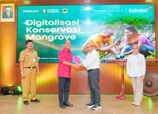 Indosat dan Mitra Kembangkan IoT untuk Lestarikan Mangrove