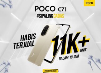 POCO C71 Langsung Terjual 11.000 Unit dalam 18 Jam
