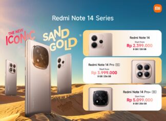 Xiaomi Hadirkan Redmi Note 14 Series Sand Gold, Stylish dan Lebih Terjangkau