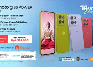 Harga Motorola moto g86 power 5G di Indonesia