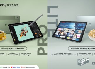Motorola Luncurkan Moto Pad 60 Series di Indonesia