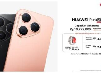 HUAWEI Pura 80 Resmi Hadir di Indonesia, Bawa Desain Stylish dan Hasil Foto dengan Warna True-to-Life Berkat Ultra Chroma Camera