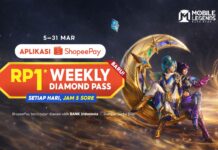 ShopeePay Hadirkan Promo MLBB Weekly Diamond Pass Rp1, Dapat hingga 220 Diamond