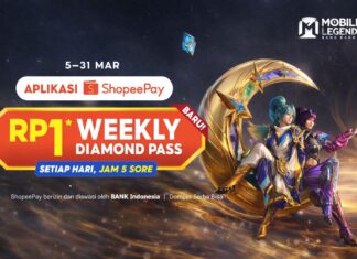 ShopeePay Hadirkan Promo MLBB Weekly Diamond Pass Rp1, Dapat hingga 220 Diamond