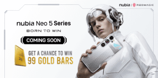 nubia Siapkan Neo 5 Series dan Mystery Box Emas