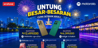 Motorola Hadirkan Promo Spesial di Jakarta Fair Kemayoran 2026 Bersama Erafone