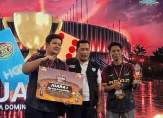 Ahmad Dartian & Andi Kaharuddin dari Tim RMC 82 Resmi Jadi Juara HGI Jakarta Domino Tournament 2026