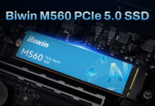 Biwin M560 PCIe 5.0 Hadir dengan Performa Tinggi